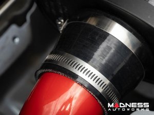 FIAT 124 Performance Air Intake System - MAXFlow - MADNESS - Red Powdercoated Finish